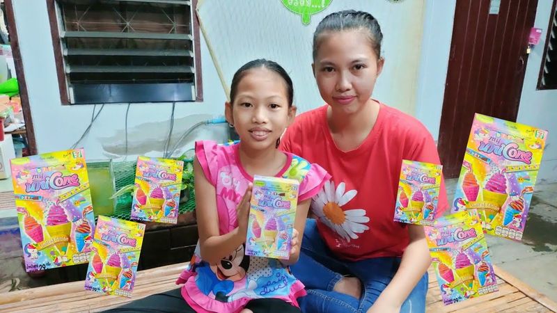 พี่มีนา | ทำขนม ไอติมdiy กัน | ของเล่นสนุกๆ |@พี่มีนา แม่โบว์